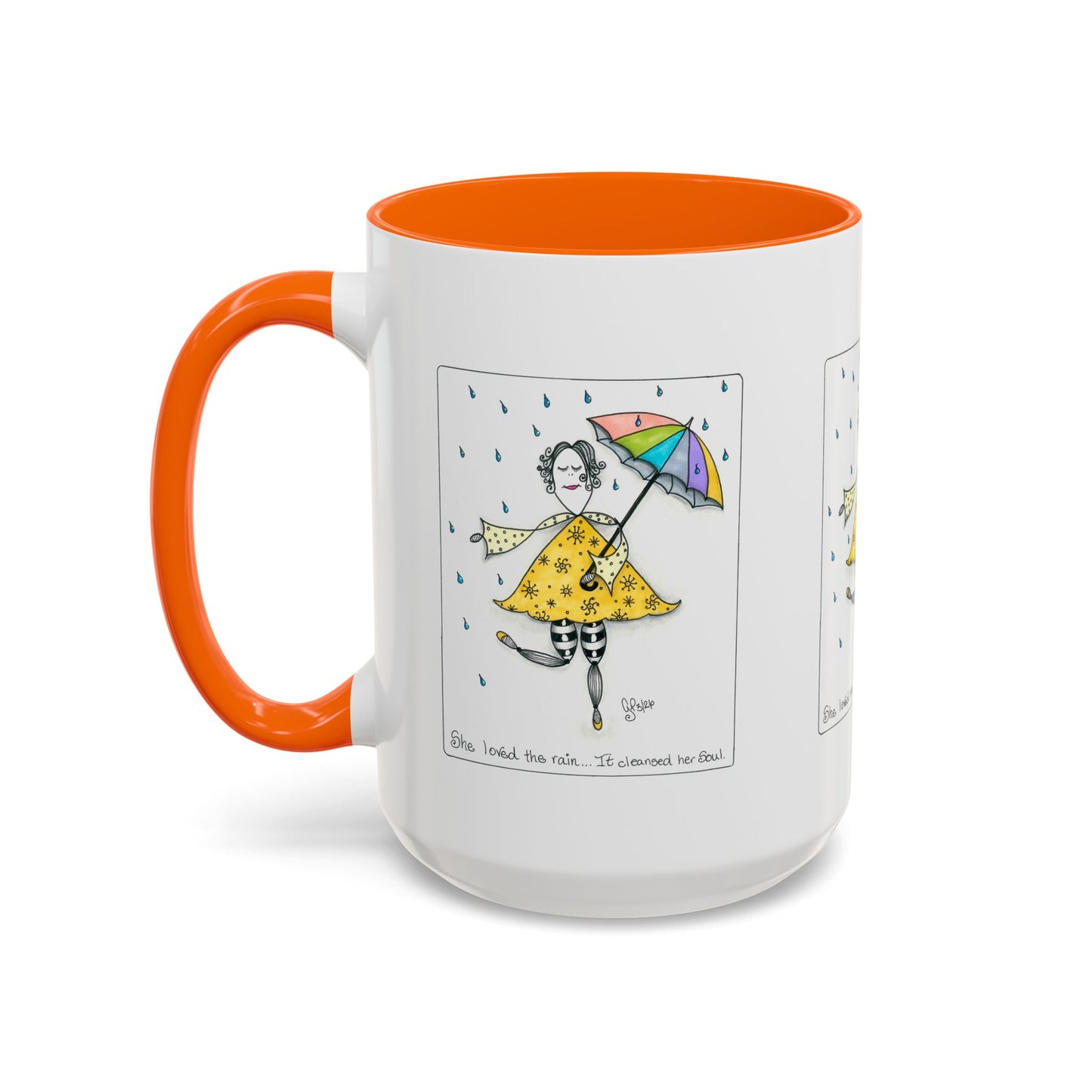 The Rain Cleansed Her Soul Coffee Mug (11, 15oz)