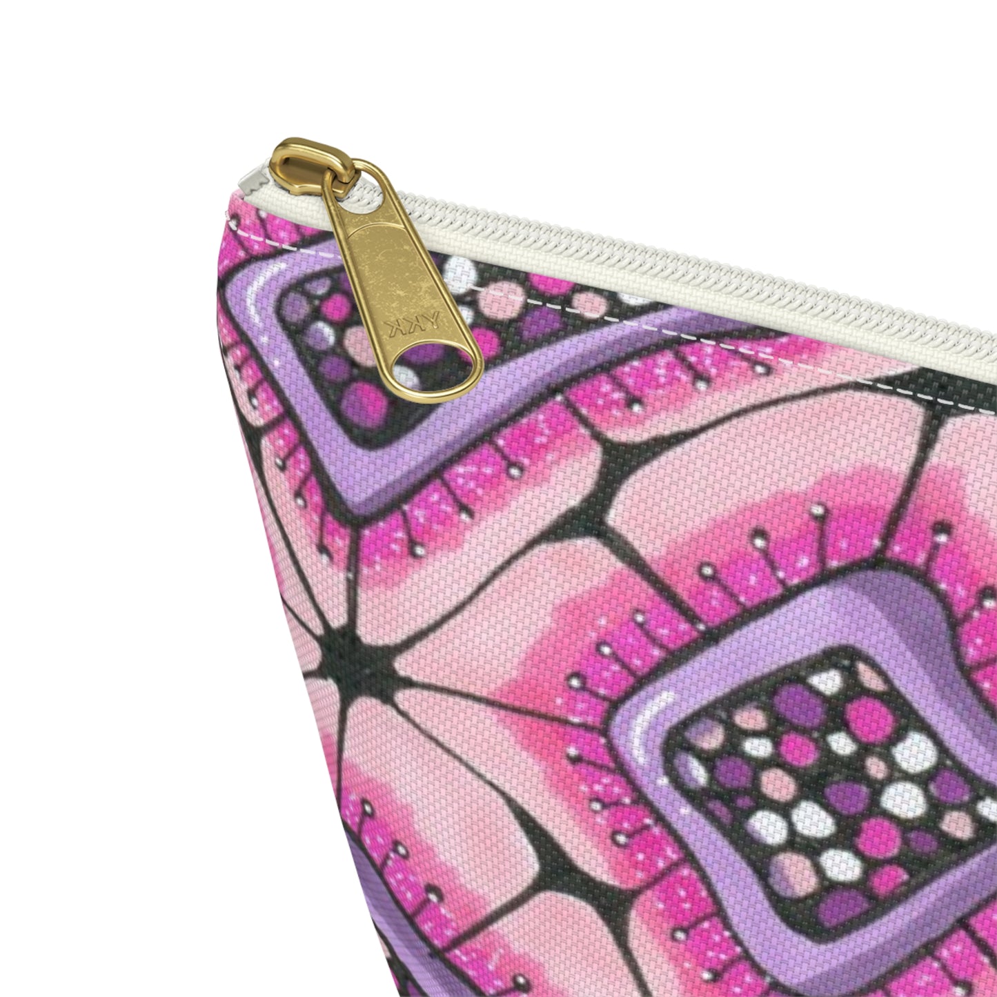 Punchy Pink Pouch w T-bottom