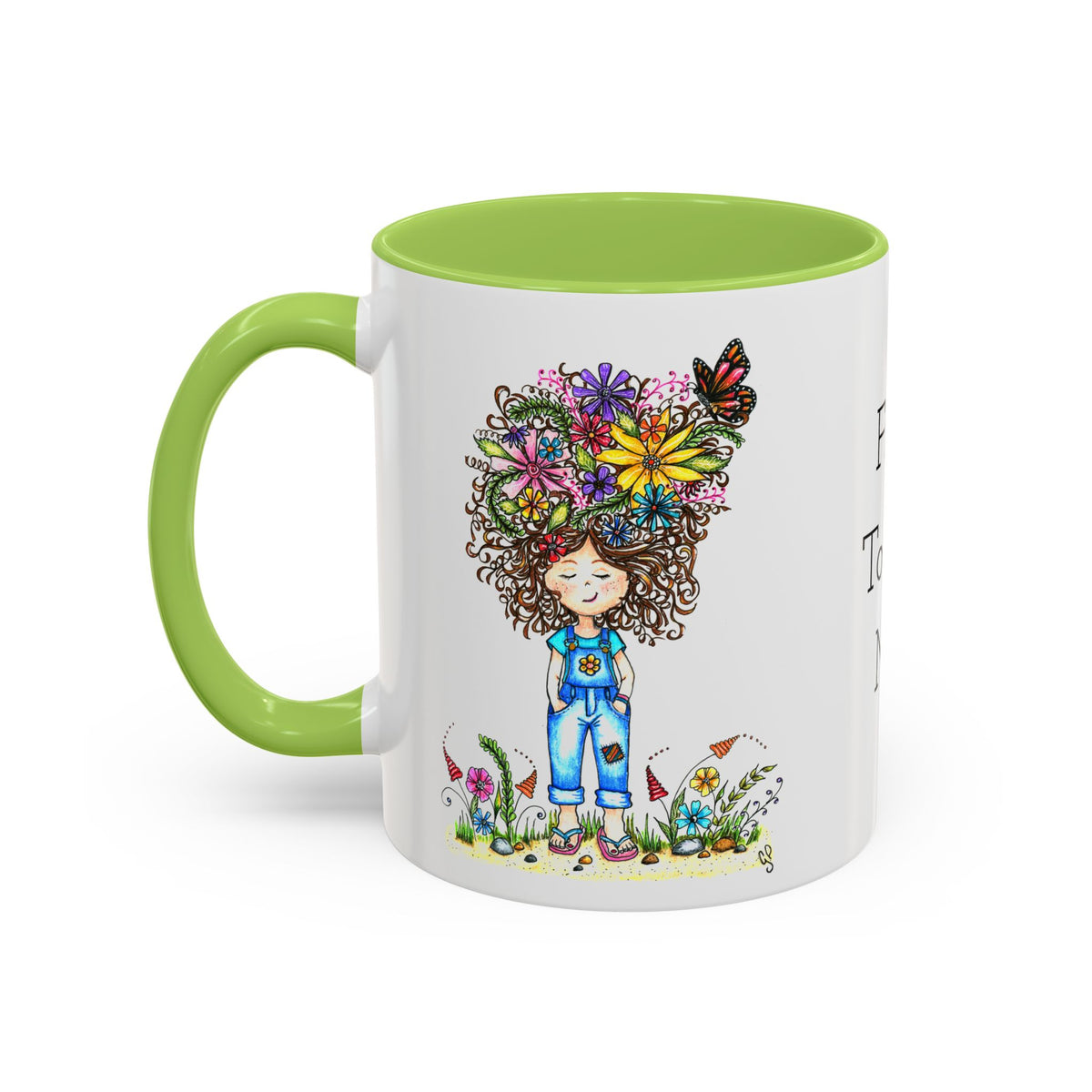 Free To Be Me! Accent Coffee Mug (11, 15oz)