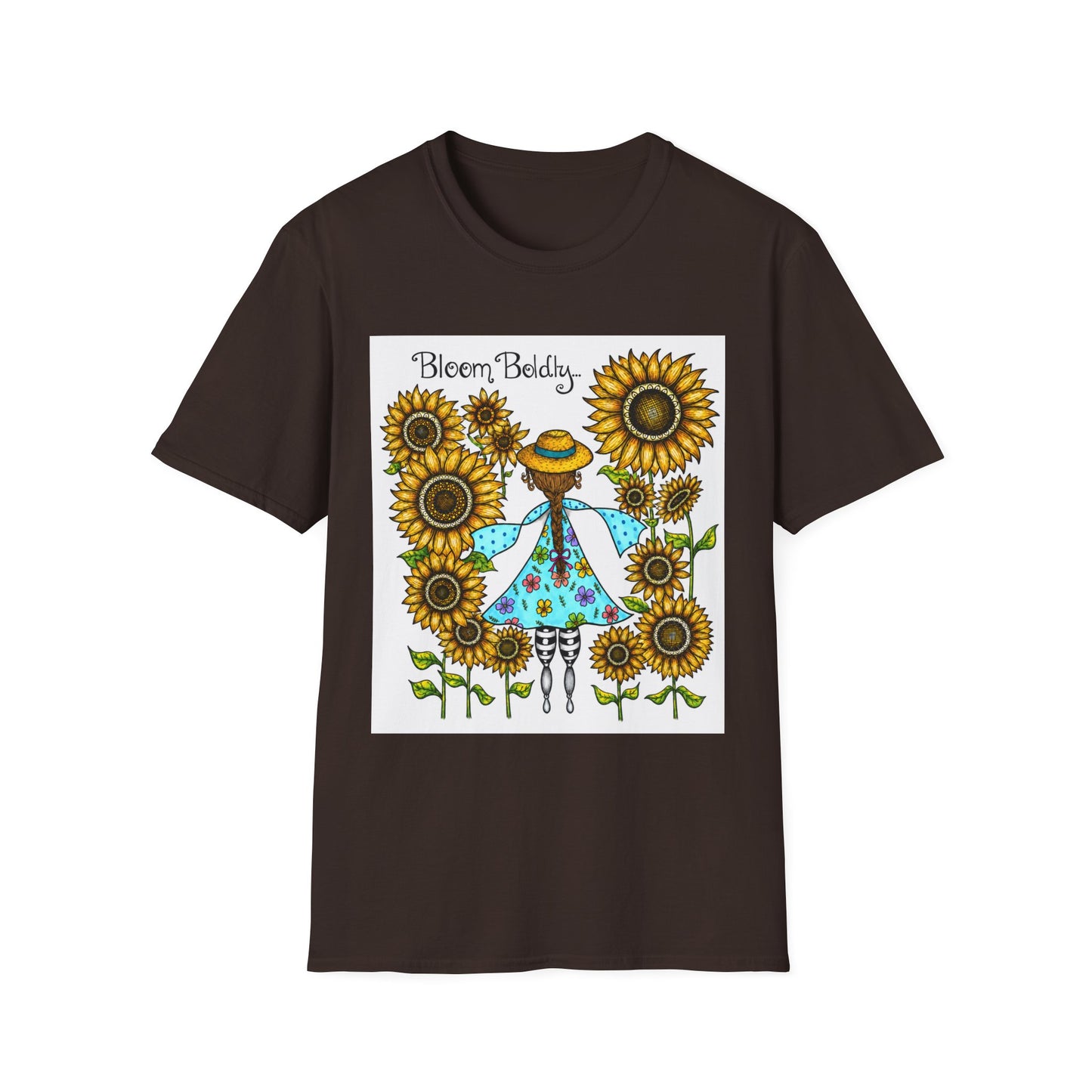 Bloom Boldly Unisex Softstyle T-Shirt