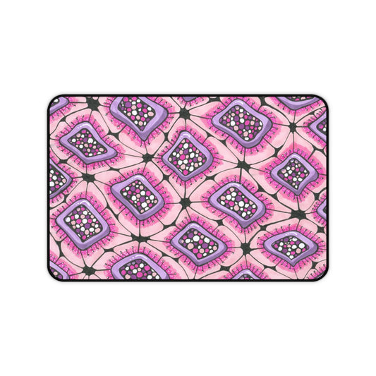 Punchy Pink Desk Mat