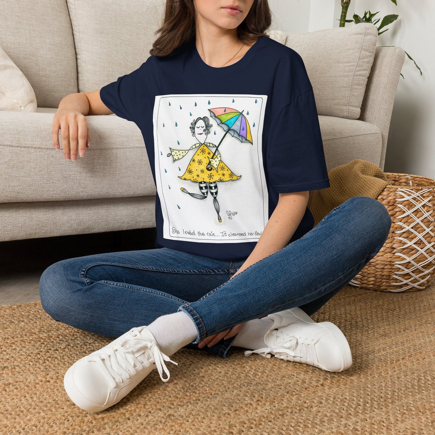 The Rain Cleansed Her Soul Softstyle T-Shirt