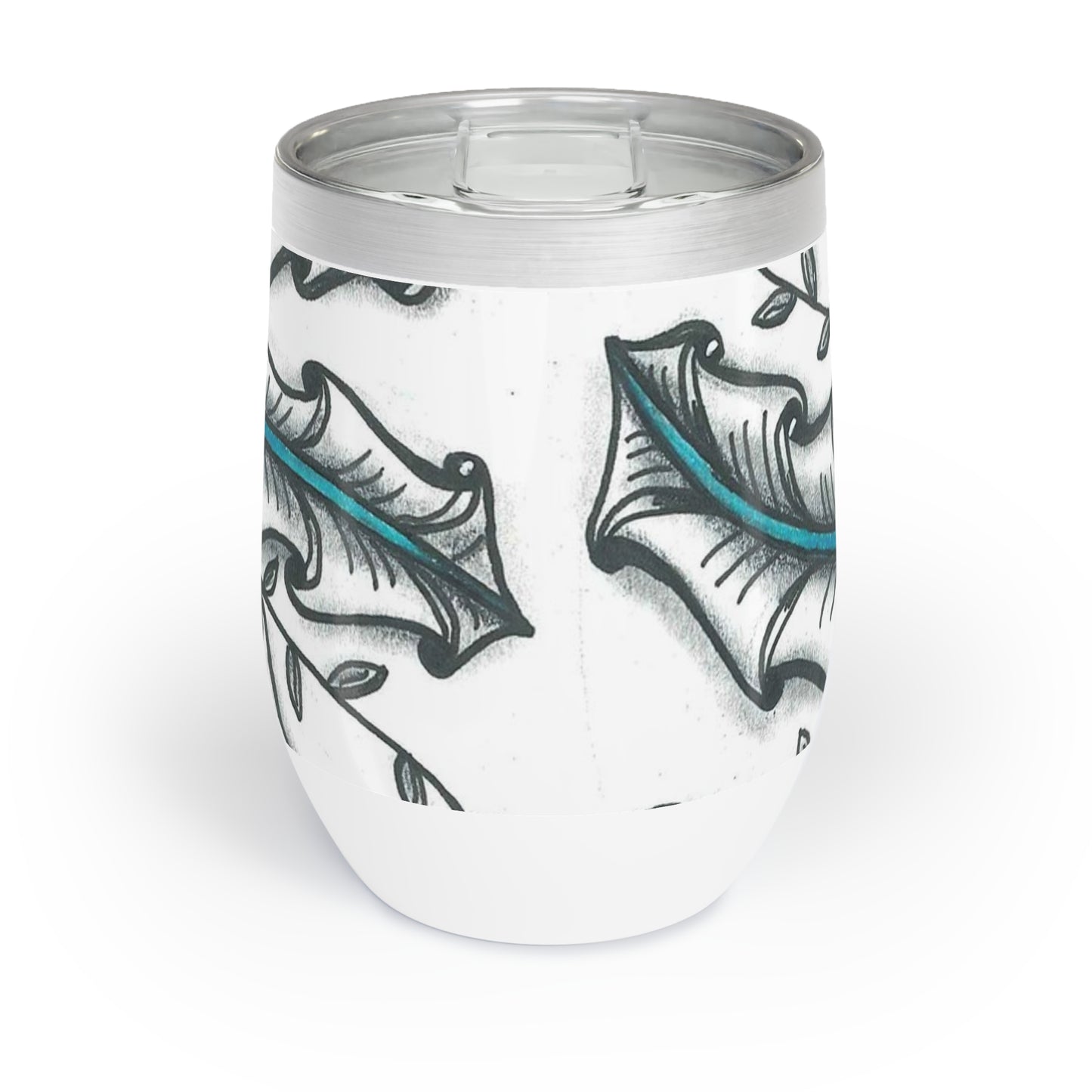 Teal Gem Chill Wine Tumbler